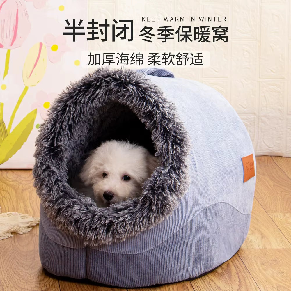 Cozy Bed, Self-Warming House, Cave and Nest for Pets