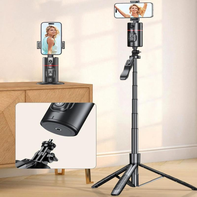 Gesture Recognition Gimbal Stabilizer & Selfie Stick Tripod, Intelligent Control Stabilizer & Adjustable Selfie Stick, Selfie Accessories, Travel Tripod