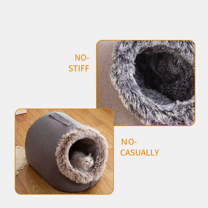 Cozy Bed, Self-Warming House, Cave and Nest for Pets