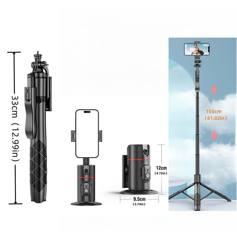 Gesture Recognition Gimbal Stabilizer & Selfie Stick Tripod, Intelligent Control Stabilizer & Adjustable Selfie Stick, Selfie Accessories, Travel Tripod