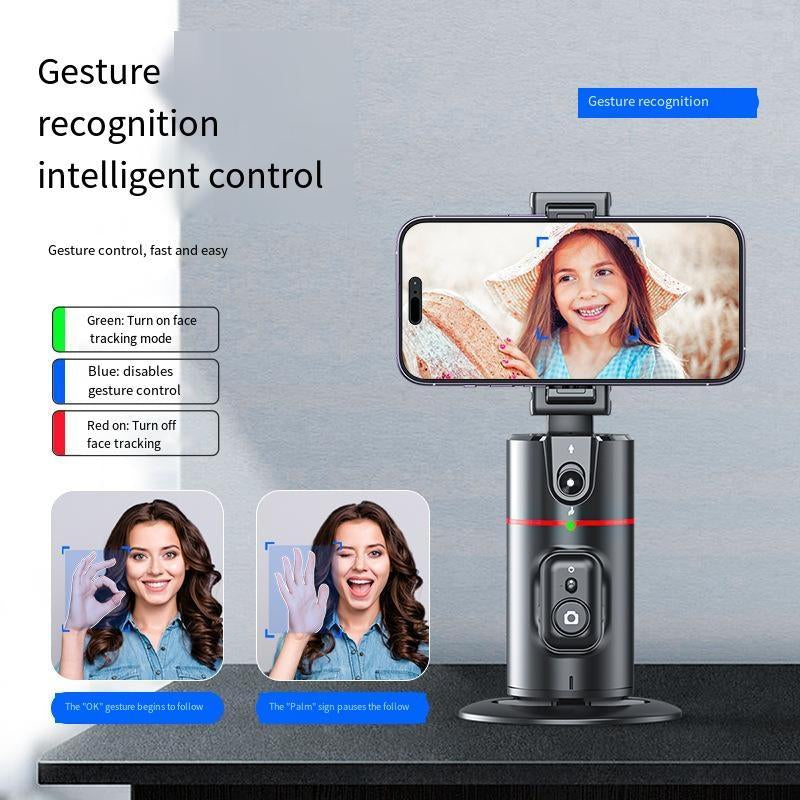 Gesture Recognition Gimbal Stabilizer & Selfie Stick Tripod, Intelligent Control Stabilizer & Adjustable Selfie Stick, Selfie Accessories, Travel Tripod