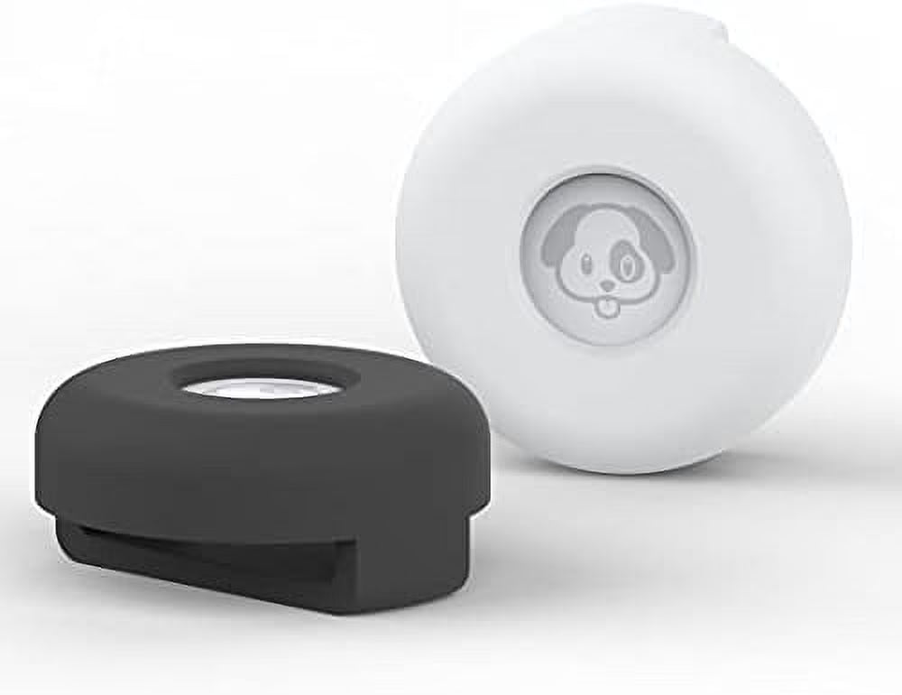 Silicone Airtag Cover Holder for 0.8-1.2Inch Pet Collar Harness Loop