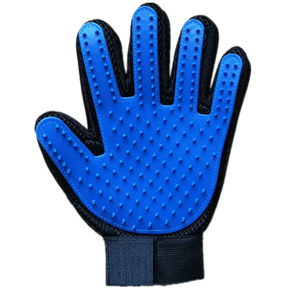 Grooming Glove Hair Deshedding Bath Hair Remover Clean Massage Brush for Animal