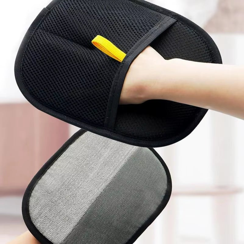 Double-Sided Deshedding Gloves for Pets for Grooming and Bonding